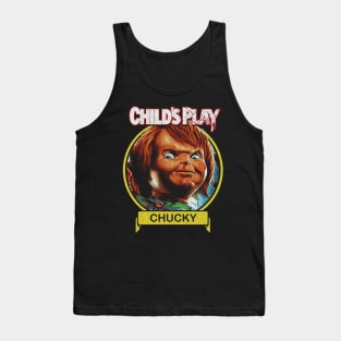 Child's Play, EC comics, Horror Classic, Chucky Tank Top